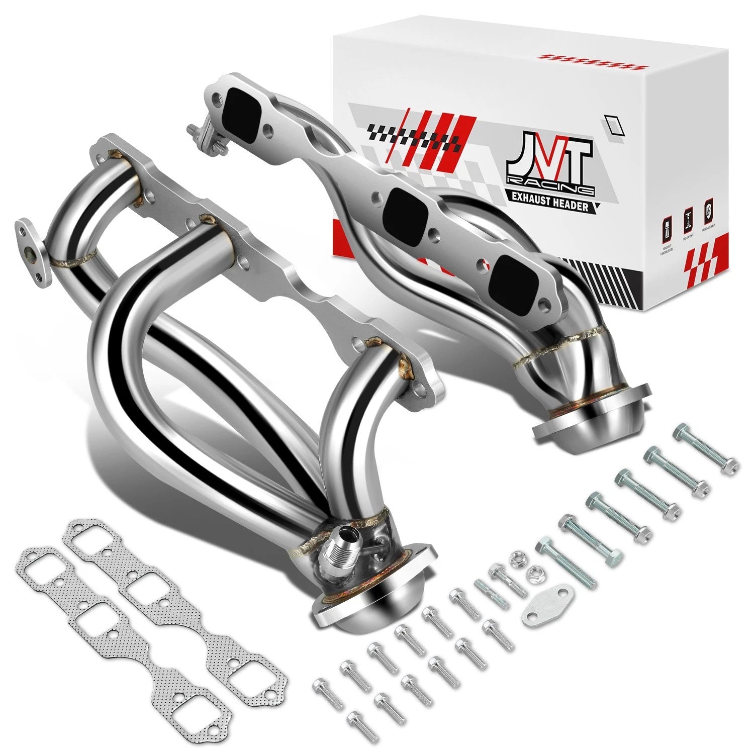 Shorty Exhaust Manifold Headers for S10 Blazer Sonoma Jimmy 4.3L V6 (1996–2001)
