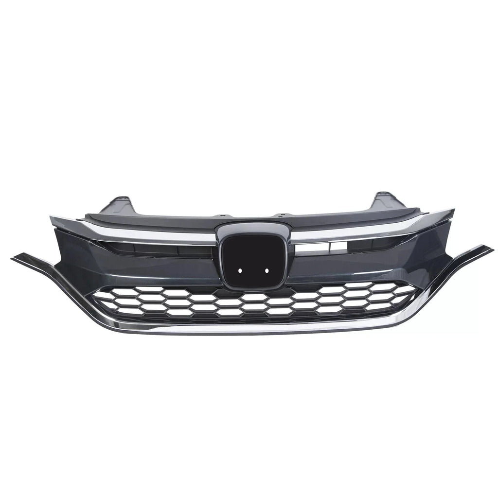 Chrome Honeycomb Front Bumper Grille for Honda CR-V (2015-2016)