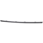 Replacement Rear Center Bumper Cover Molding for Gray Painted Polypropylene