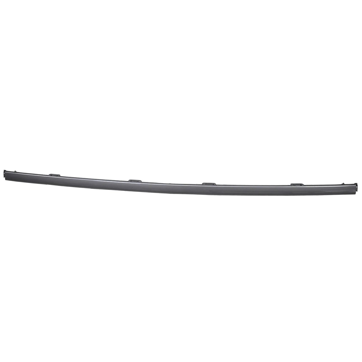 Replacement Rear Center Bumper Cover Molding for Gray Painted Polypropylene