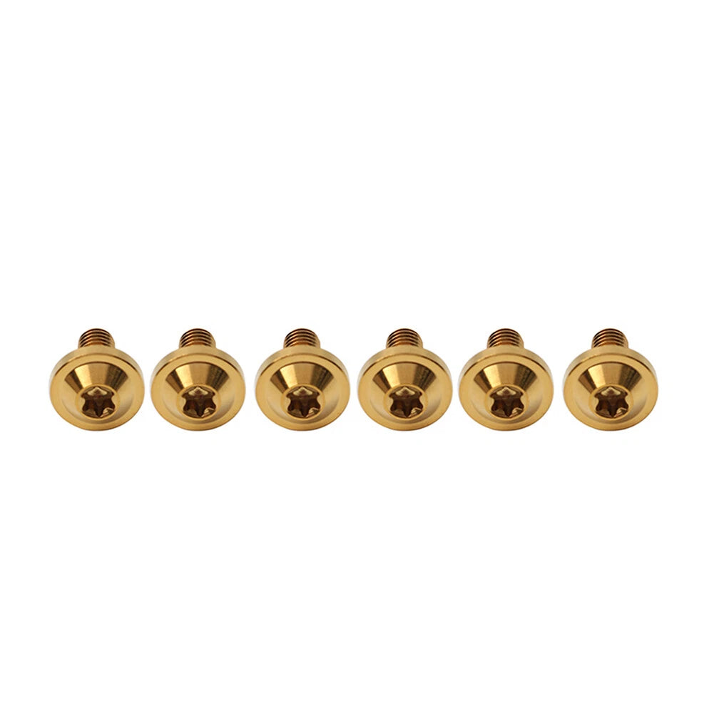 Set of 6 Alloy M5x30mm Torx Head Screws for Bike Motorcycle