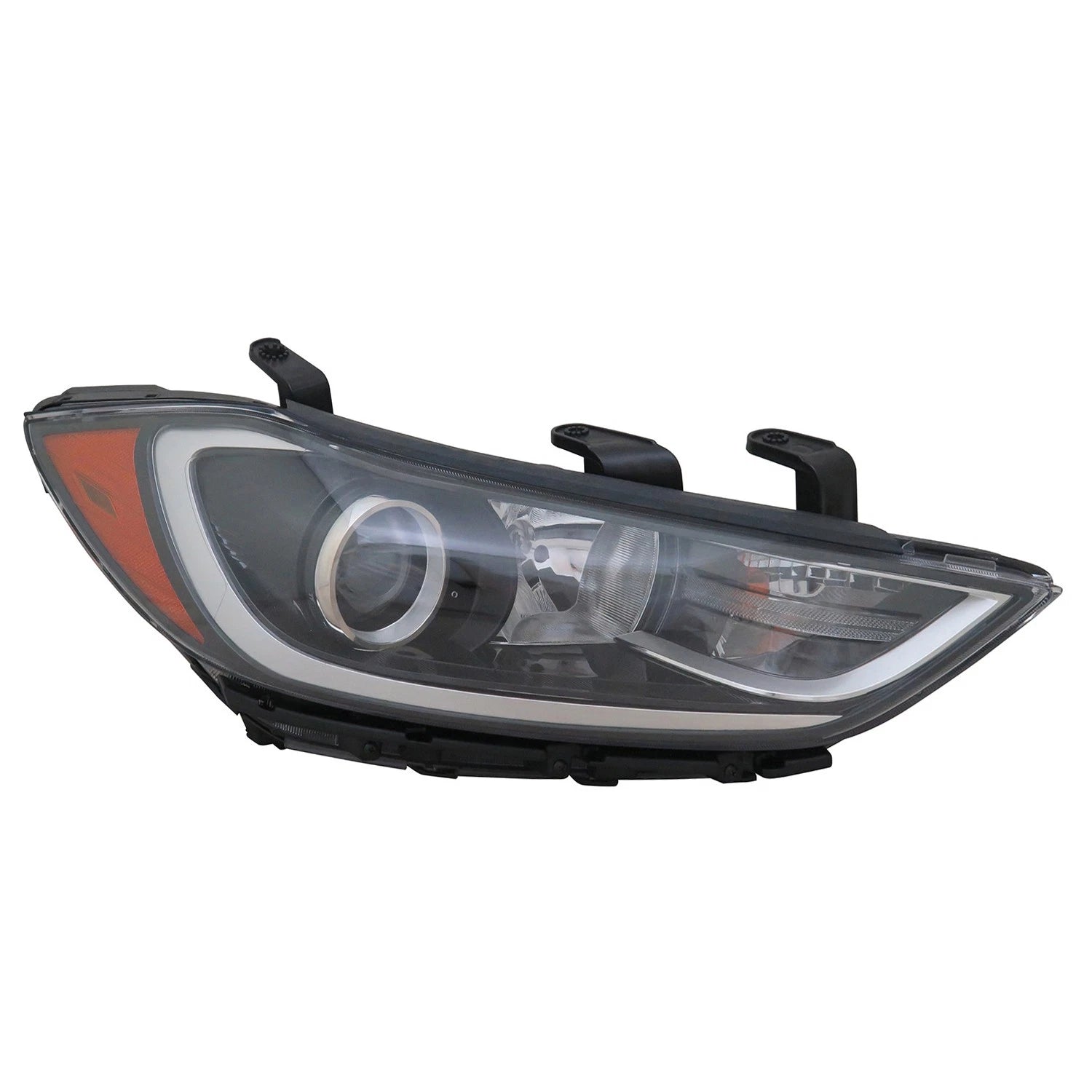 Halogen Headlight Assembly Passenger Side Replacement for Toyota Tundra (2007–2013)