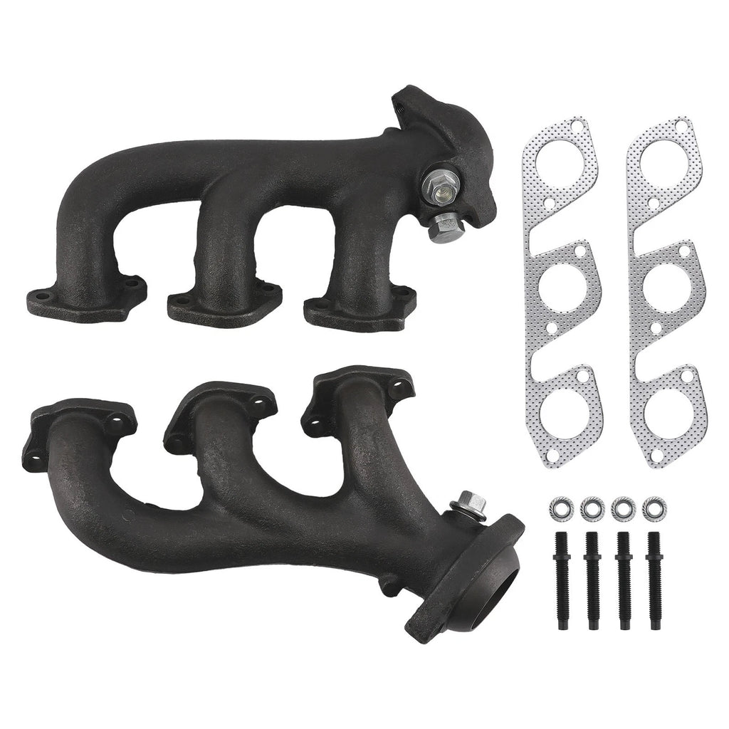 Cast Iron Exhaust Manifold LH & RH for Ford F150 E150 (1999–2008) 5.4L V8