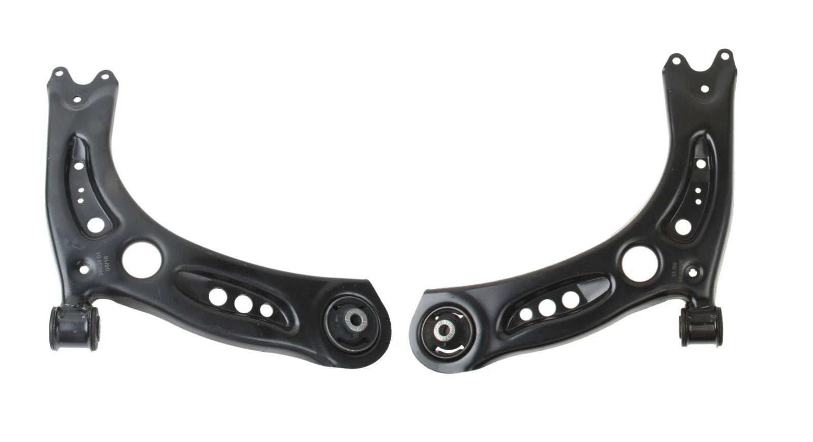 Set of 2 Lemfoerder Suspension Control Arms for Audi A3 S3 VW Golf GTI (2013–2020)