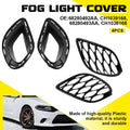 Set of 4 Fog Light Grilles & Mounting Brackets for Dodge Charger (2015–2025)