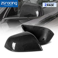 2X Side Mirror Covers for Tesla Model 3 (2017–2024) Real Carbon Fiber