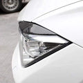 Set of 2 Carbon Fiber Headlight Scuff Eyebrow Stickers for BMW (2014)