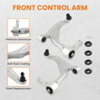 Pair Front Lower Control Arms for Honda Pilot (2009–2015)