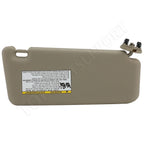Left Driver Side Sun Visor for Toyota Camry (2007–2011) Tan Beige