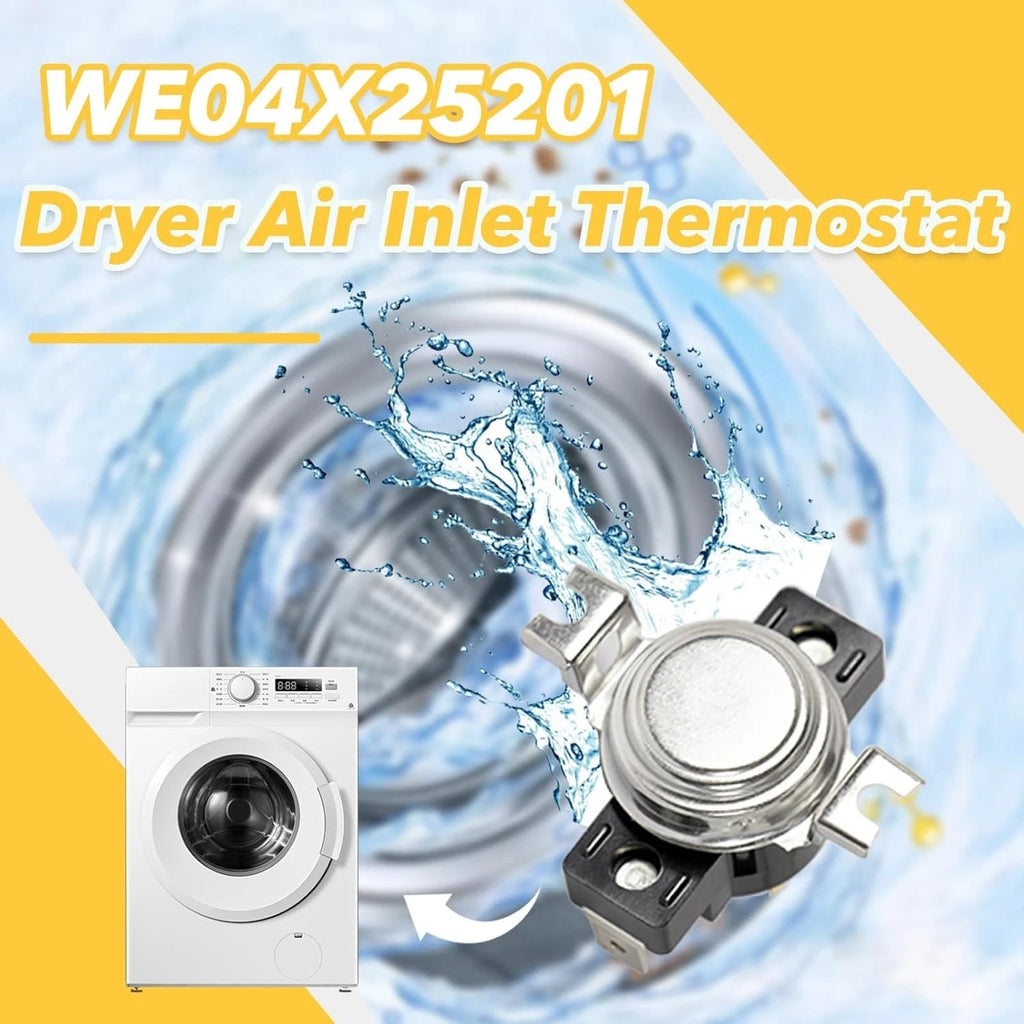 Dryer Inlet Thermostat WE04X25201 for GE Hotpoint Dryers