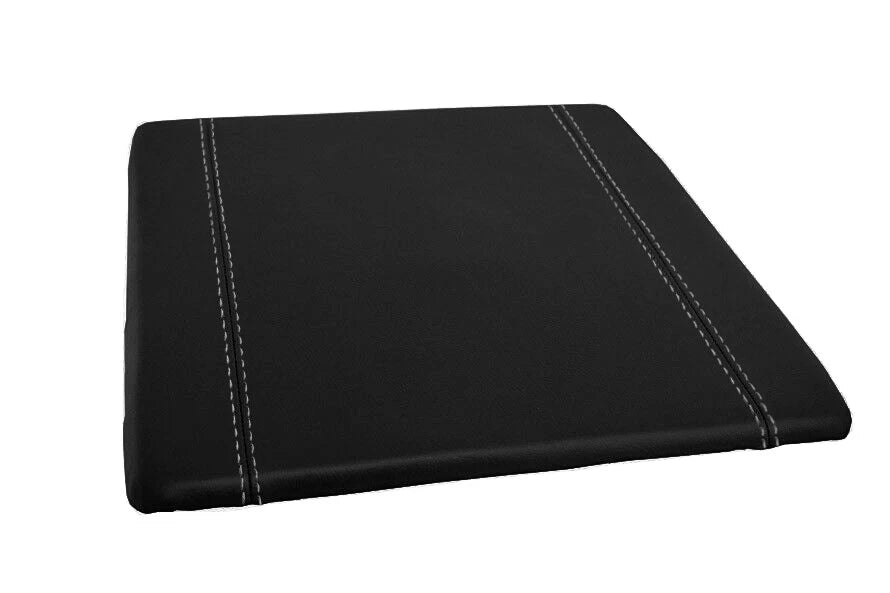 Armrest Cover for Ford F250 (2011–2016) Leather Gray Stitch