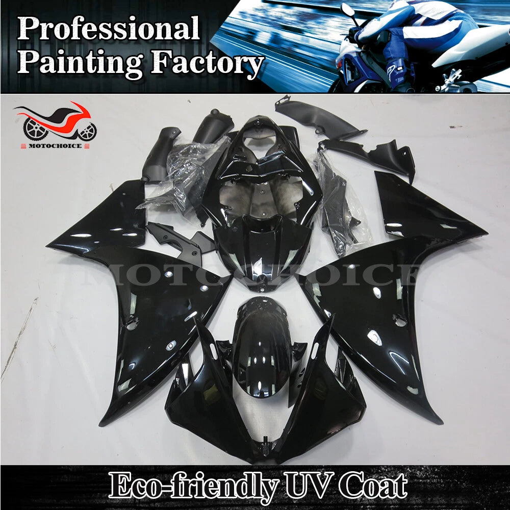 Glossy Black Fairings Kit for Yamaha YZF-R1 (2009–2011)