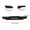 Bumper Assembly for Chevrolet Colorado (2008–2012) Metallic Black