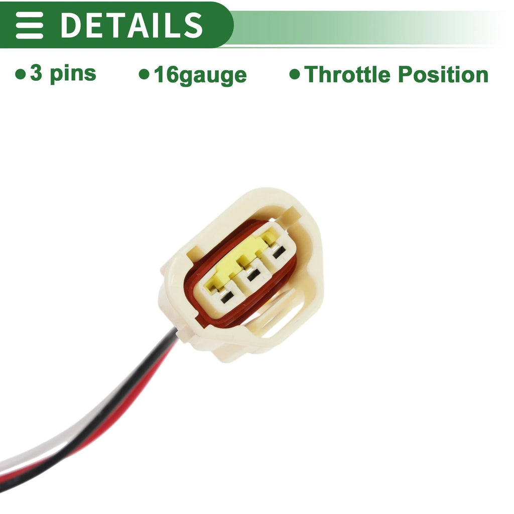 Set of 3 Pins Sensor Wiring Harnesses for Dodge B1500 (1997–1998) WH10991