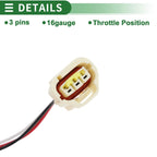 Set of 3 Pins Sensor Wiring Harnesses for Dodge B1500 (1997–1998) WH10991