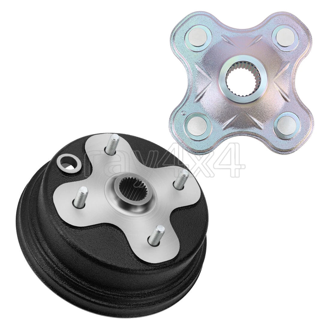 Rear Wheel Brake Drum & Hub for Yamaha Timberwolf 250 (1992–1998) 2HR-25383-01-00