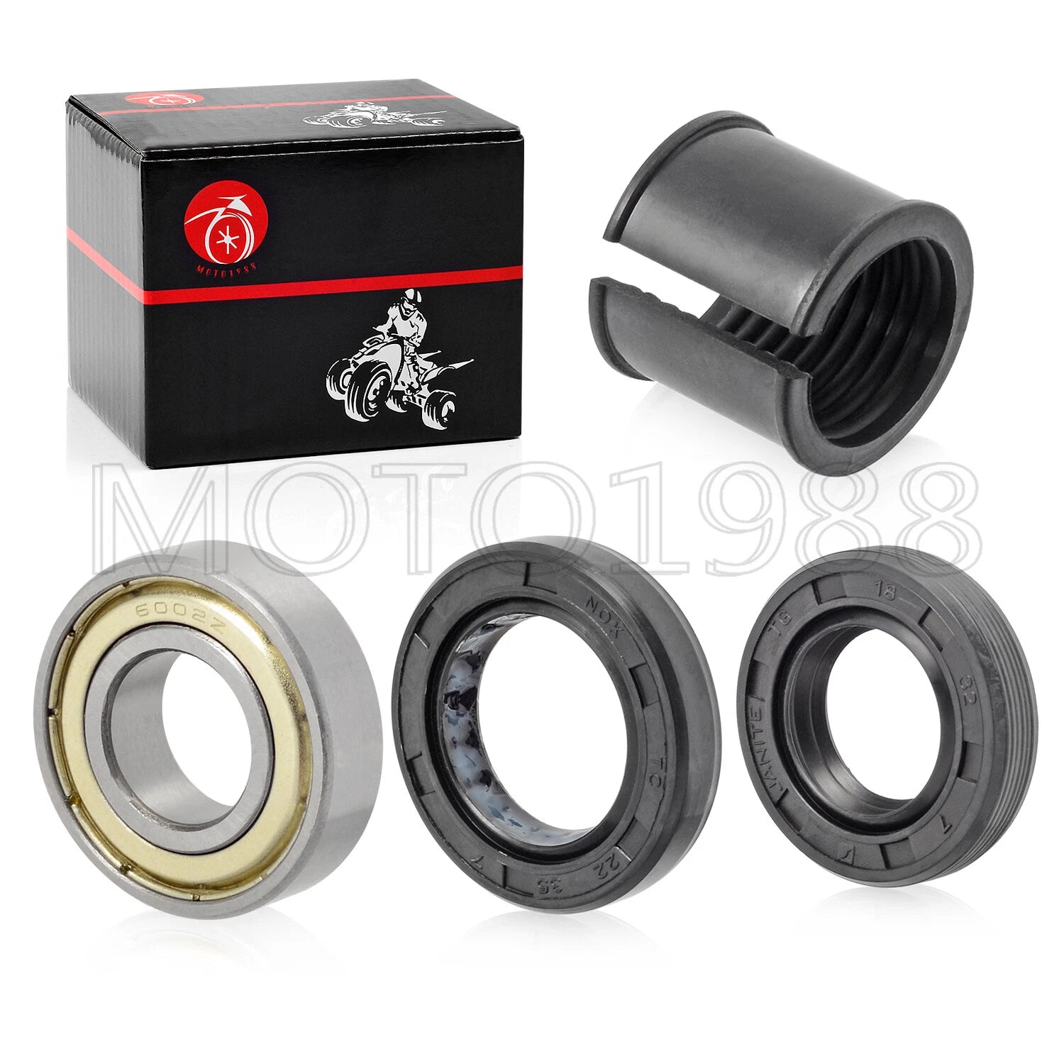 Steering Shaft Bushing Oil Seal Bearing Kit for Polaris Outlaw 50, Sportsman 90 (2005-2023)
