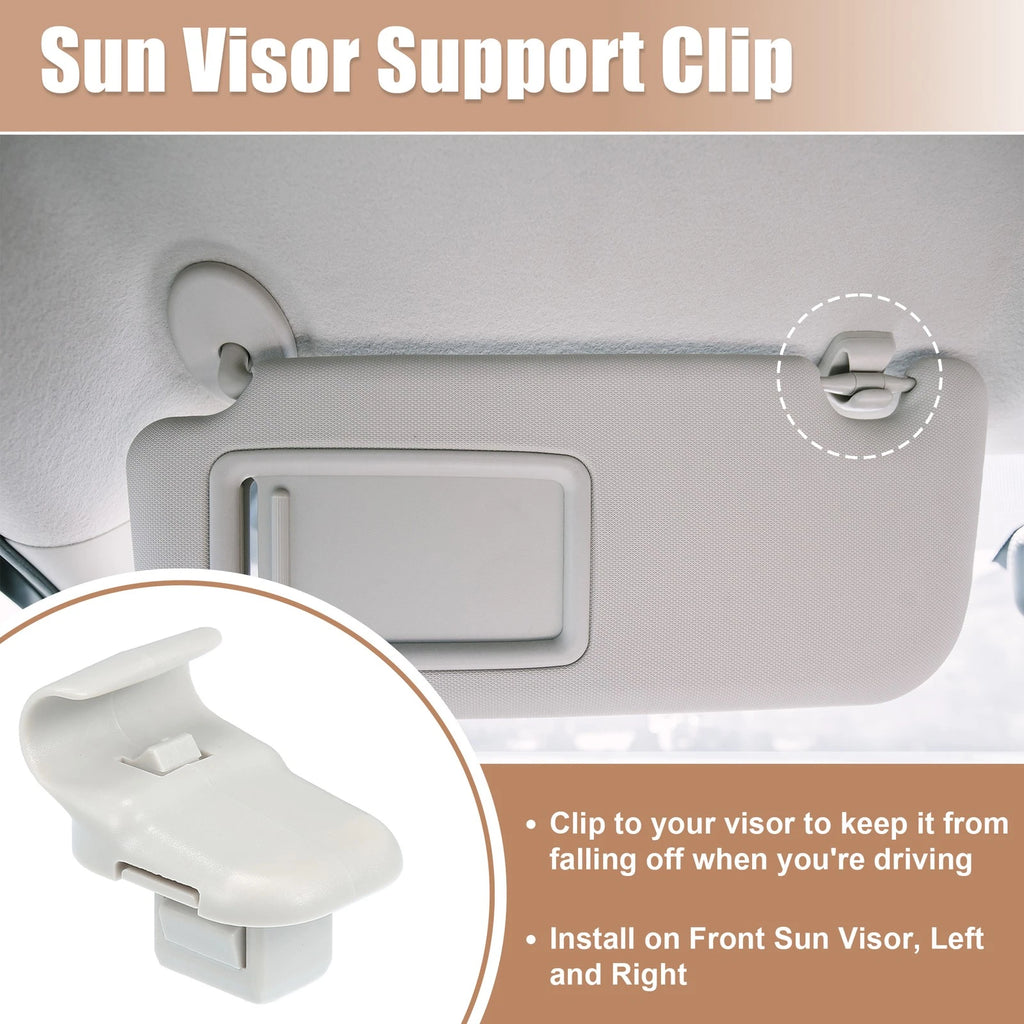 2X Sun Visor Support Clip No.LC6269261B77 for Mazda 3 (2004–2009)