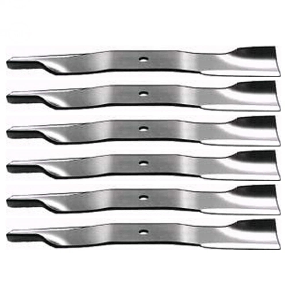 Set of 6 Mower Blades for Bobcat 32" & 48" Cut (Fits 112111-01)