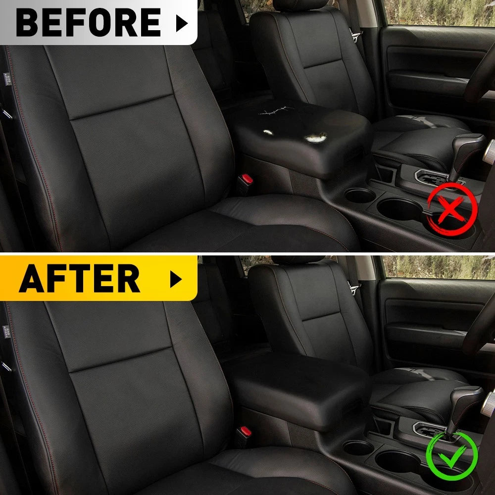 Leather Center Console Armrest Lid Cover for Toyota Tundra (2007–2013)