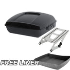 Chopped Trunk Chrome Mount Rack for Harley Electra Glide (2014–2025)