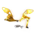 Adjustable Rearsets Foot Rest Pegs for Yamaha MT-07 FZ-07 (2013–2016) Gold #3