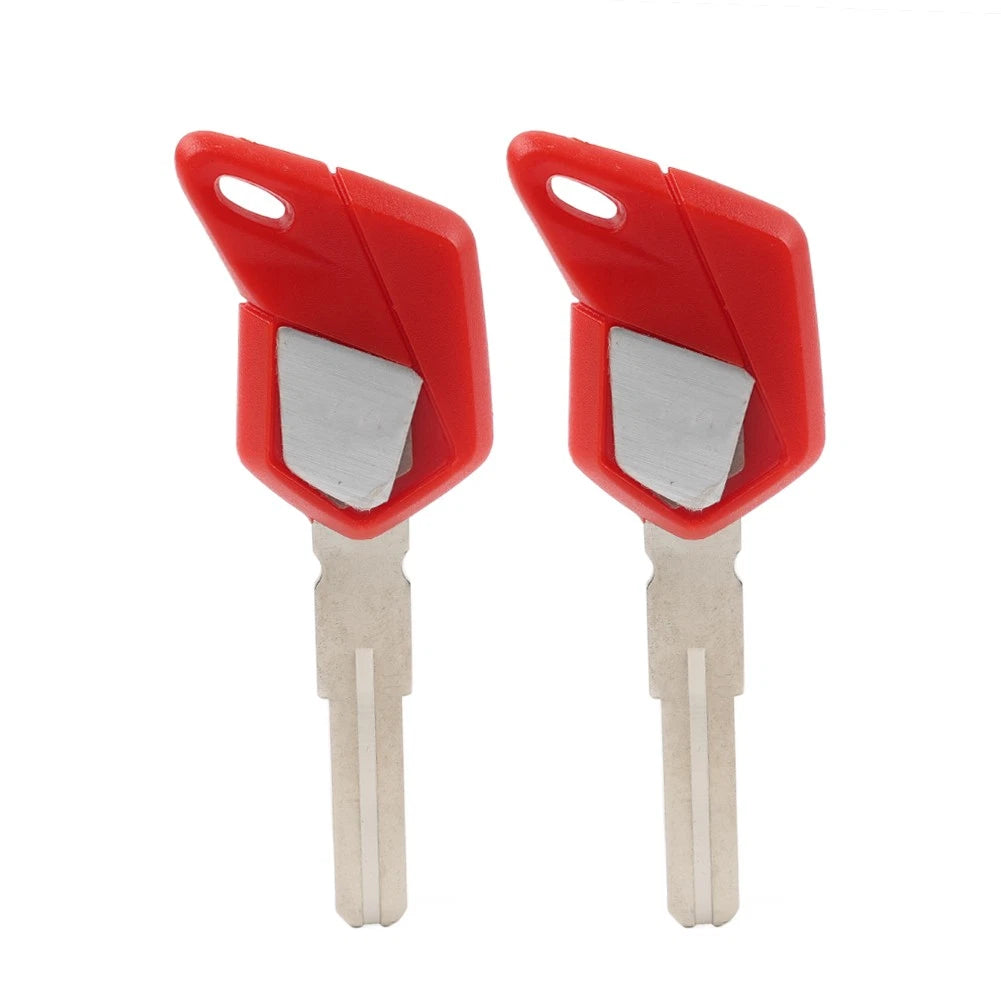 2X Uncut Blade Blank Key for MV Agusta F4 1000 Brutale (920 990 1090)