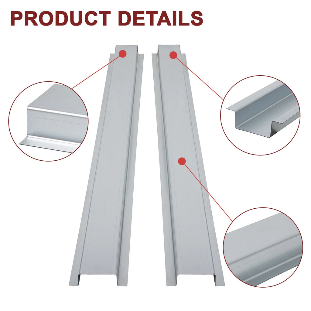 Set of 4 Front Bed Brace Floor Supports for Ford F150 F250 F350 F450 (1997–2010)