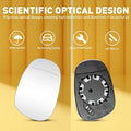 Heated Driver Side Mirror Glass for BMW E81 E90 E91 E92 325i 328i 335i (2009–2011)