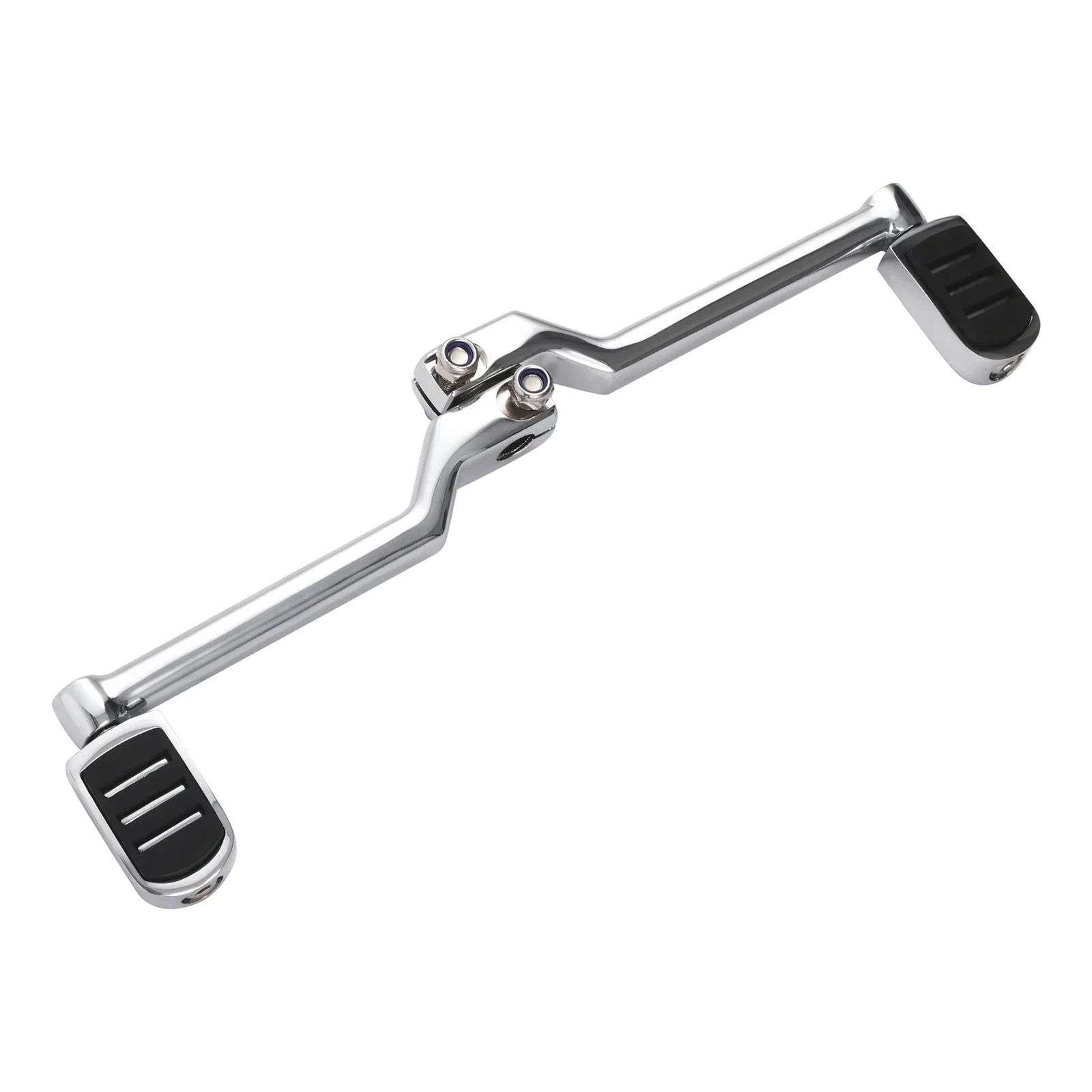 Chrome Left Heel Shift Lever & Shifter Pegs for Harley Softail (1986-2017)