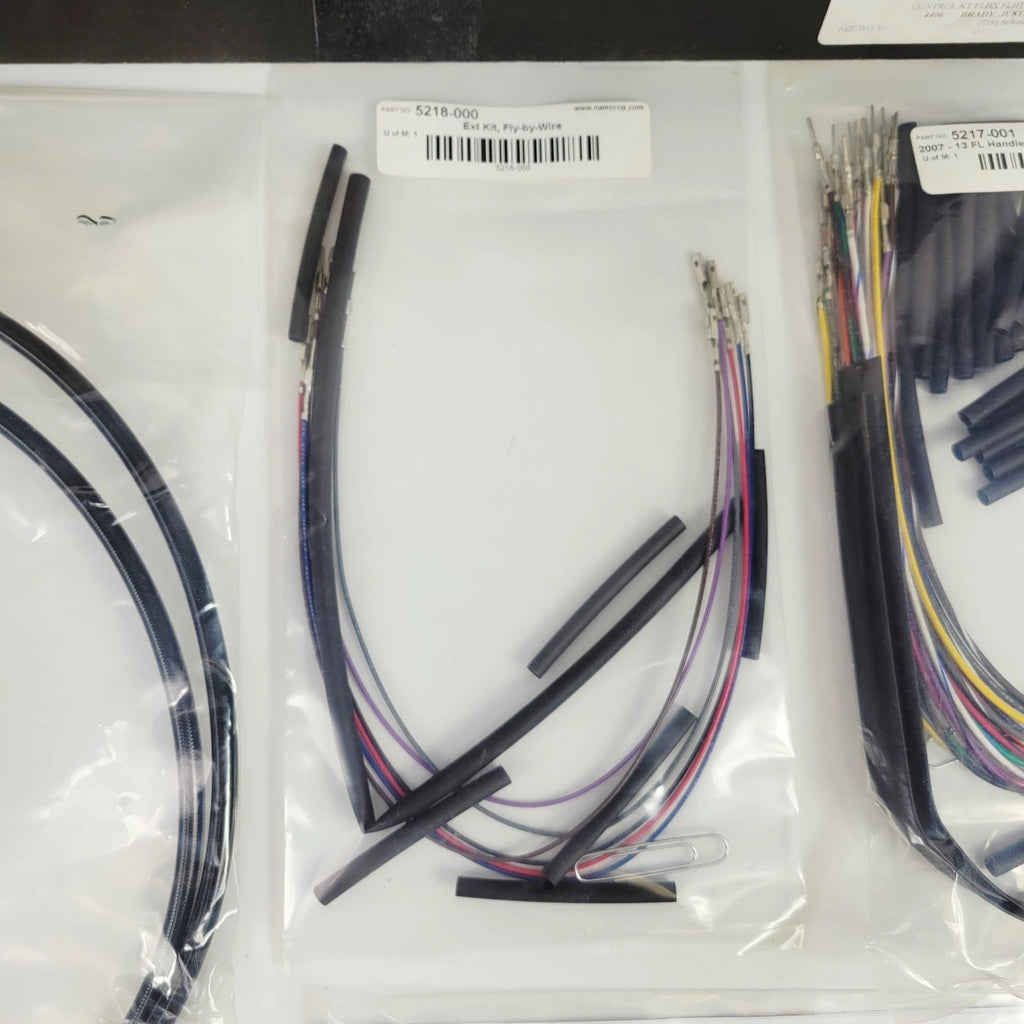 Brake Line & Wiring Extension Kit for Harley 2008–2013 (15" Ape Hanger)