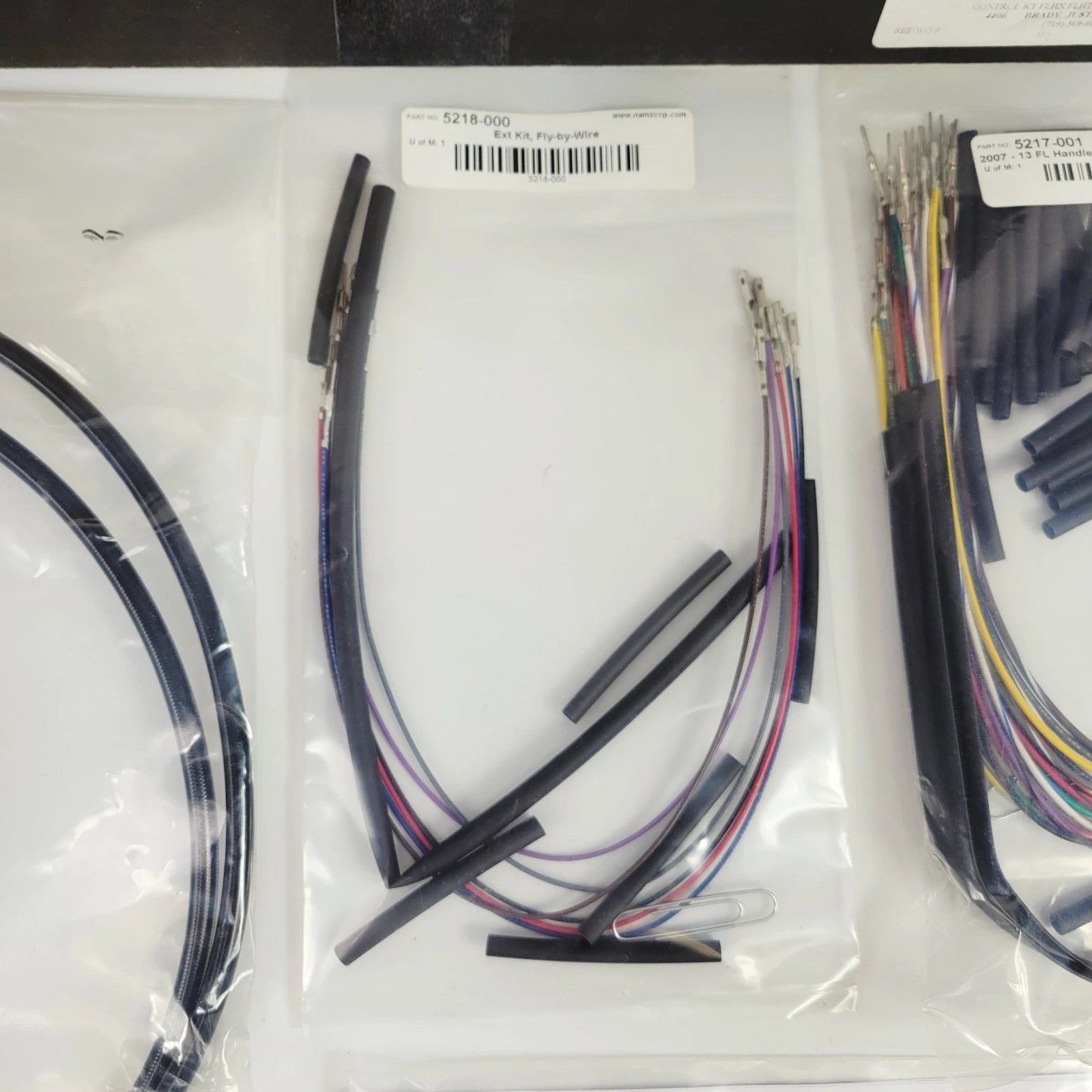Brake Line & Wiring Extension Kit for Harley 2008–2013 (15" Ape Hanger)