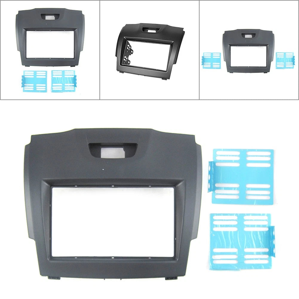 2-DIN Radio Fascia Trim Dash Kit for Isuzu D-Max MU-X Holden Colorado (2012–2023)