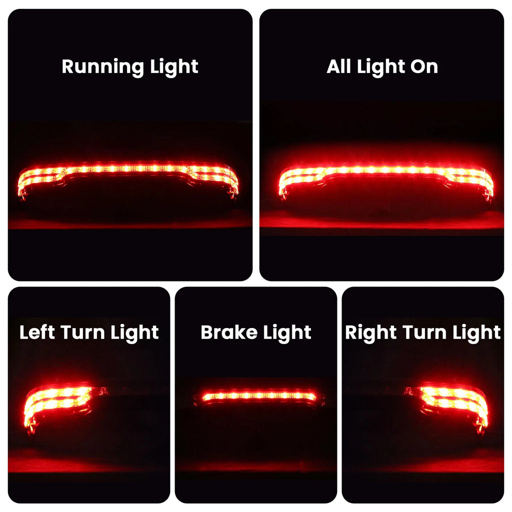 LED Brake/Turn/Tail Lamp Light Kit for Harley King Pack (2014–2025)