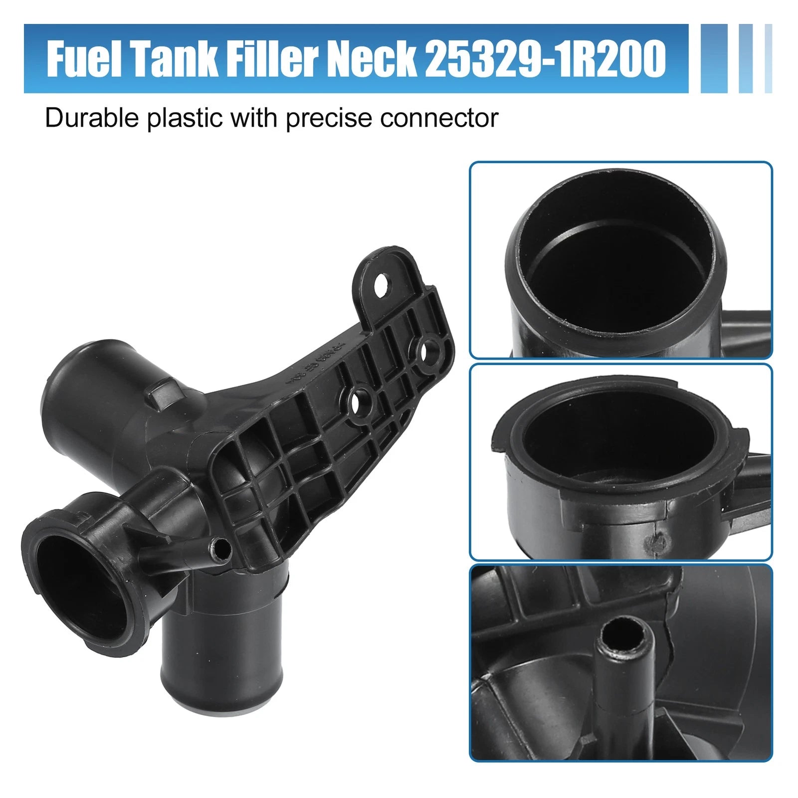 Engine Radiator Coolant Filler Neck for Hyundai Accent (2000–2015) 25329-1R200/25330-1R0