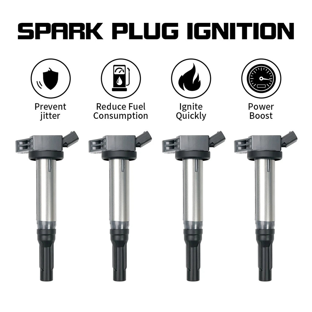 4X Ignition Coil for Lexus RX350 ES350 RX450h (2007–2018) 3.5L V6 3456CC