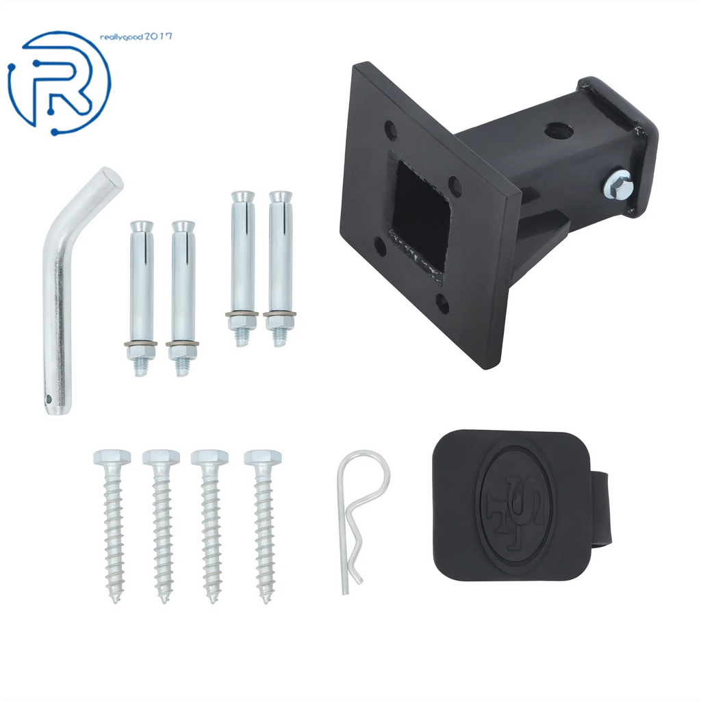 Trailer Hitch Receiver for Wall Mount (20000 lb, 2 Inch Opening)