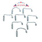 Set of 8 Fuel Injector Lines for Chevy GMC Duramax 6.6L LB7 (2001–2004)