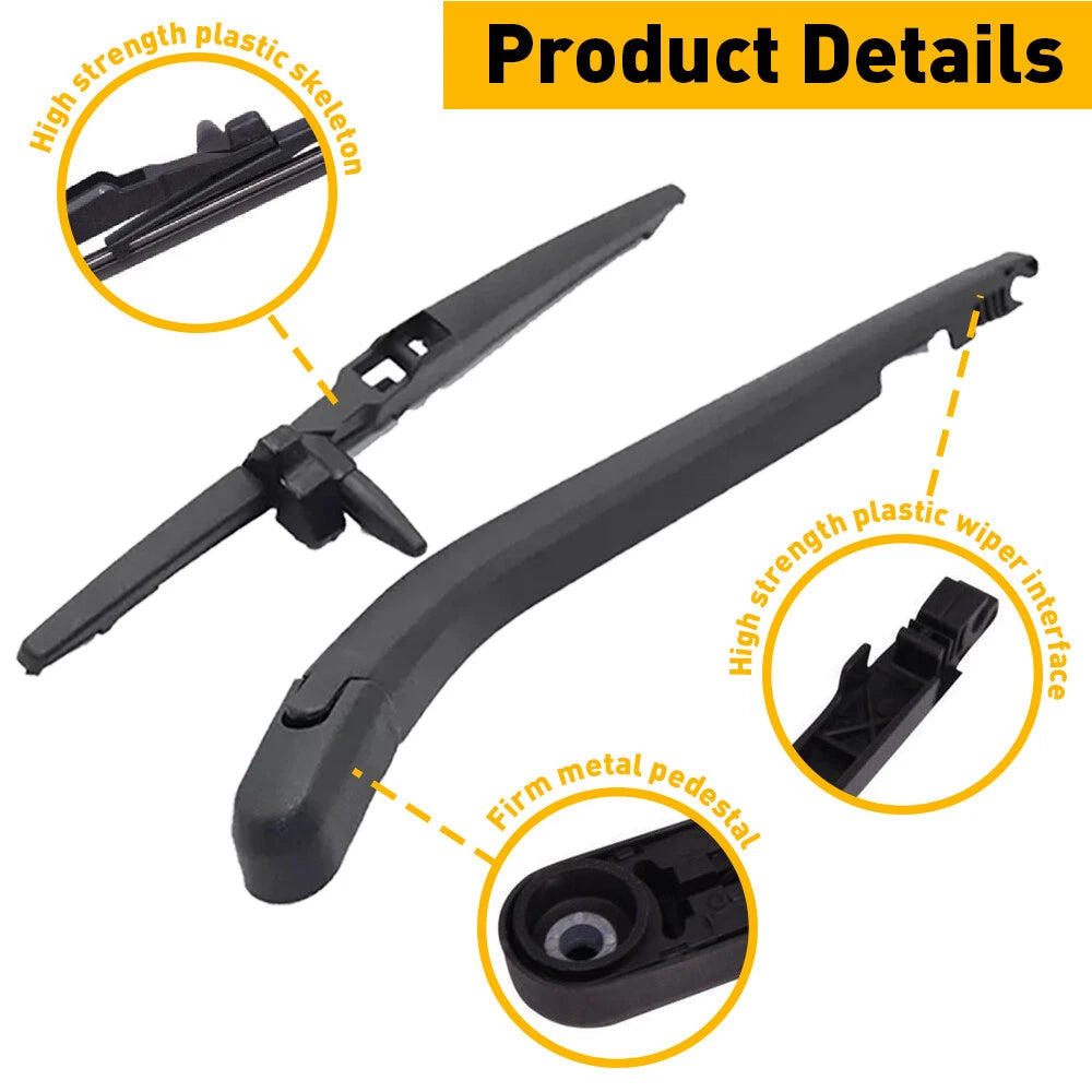 Rear Wiper Arm & Blade for Toyota 4Runner Sport (2003–2009) OE: 8524135030