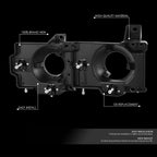 Headlight Mount Bracket for Chevy GMC C1500 K2500 C3500 (1988–1989)
