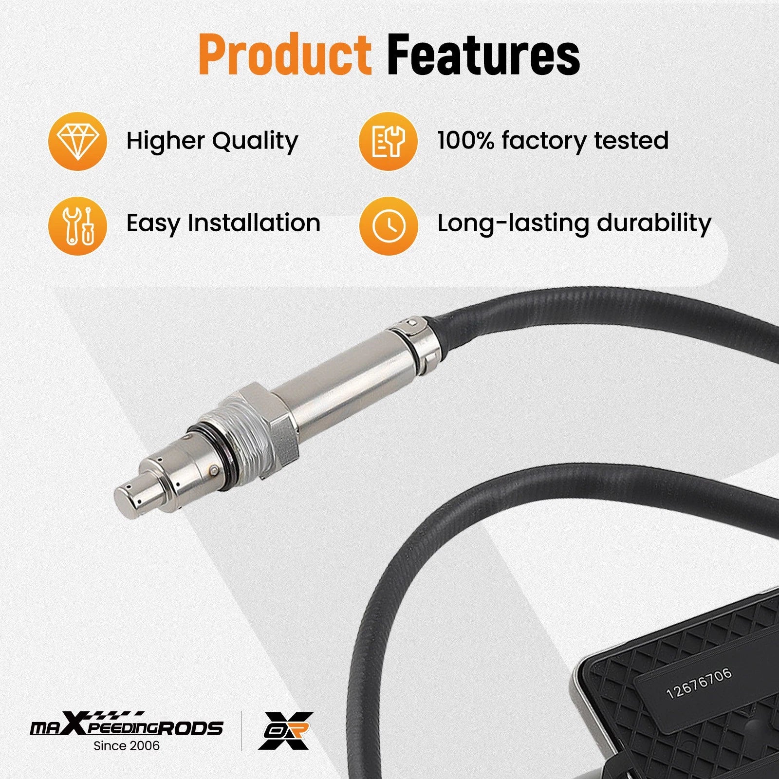Downstream Nitrogen Oxide Sensor for Chevrolet Silverado 3500HD (2019)
