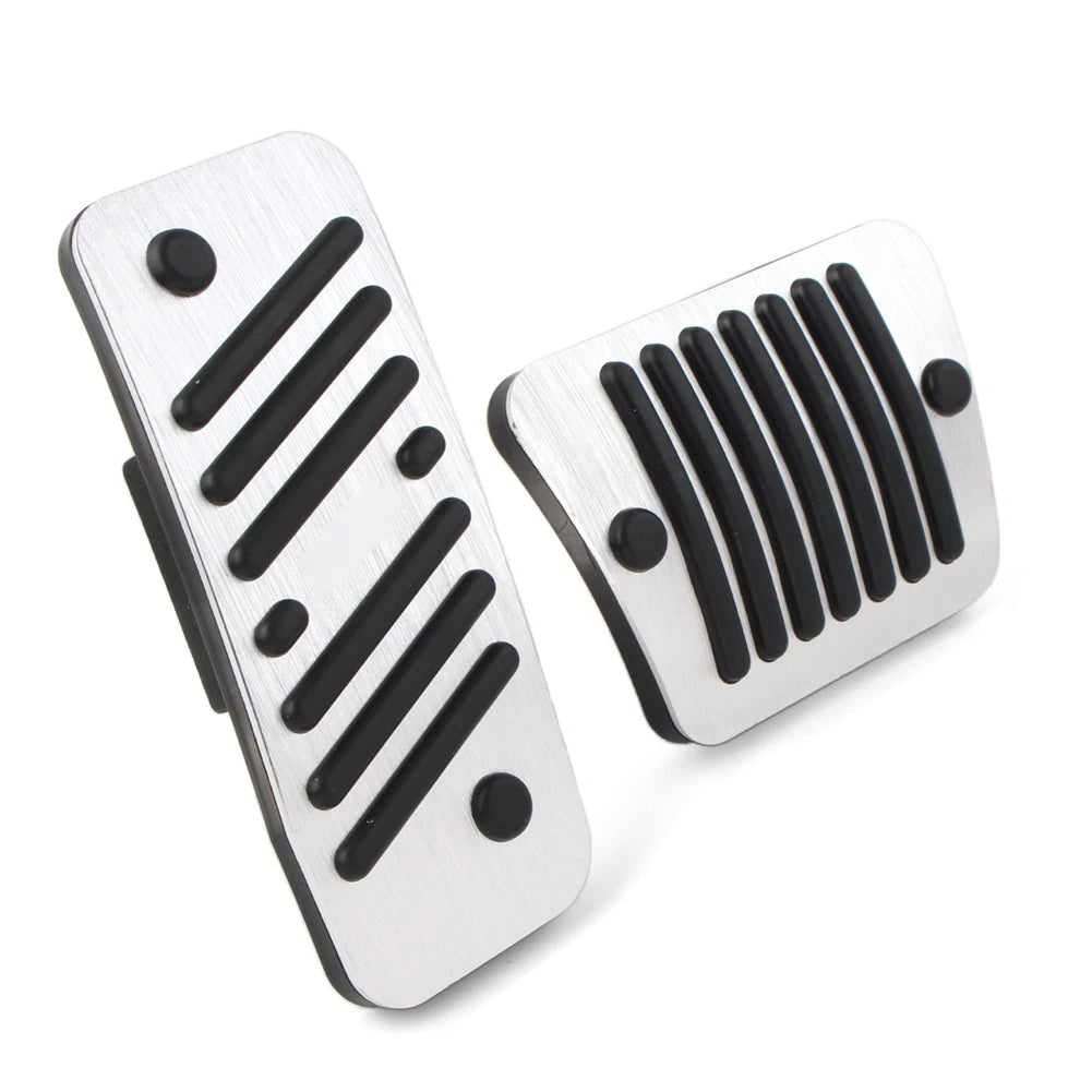 Gas Fuel Pad Brake Pedal Cover Kit for Jeep Cherokee (KL) (2014–2023) Aluminum