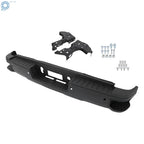 Steel Rear Bumper Assembly for GMC Silverado 2500 (2015–2019) Black