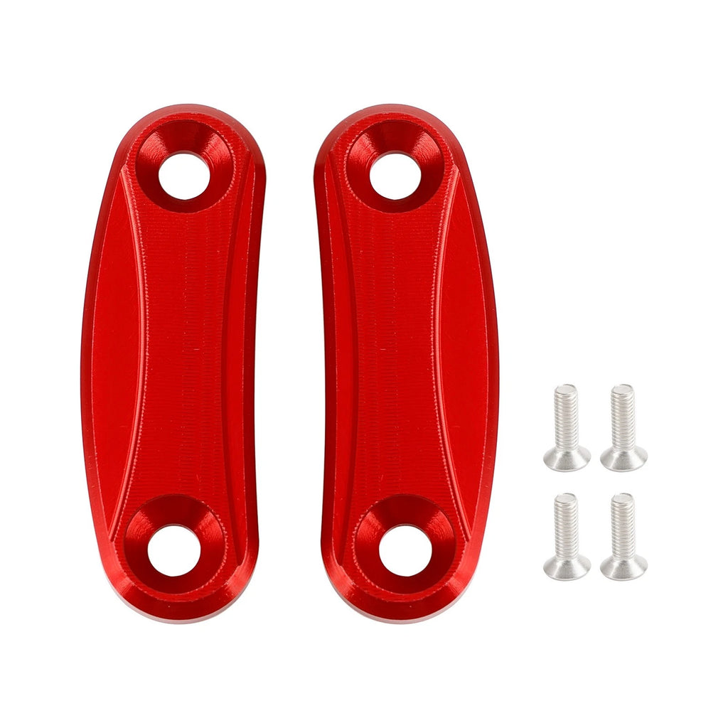 Aluminum Rear View Mirror Hole Caps for Kawasaki ZX10R (2011–2015)