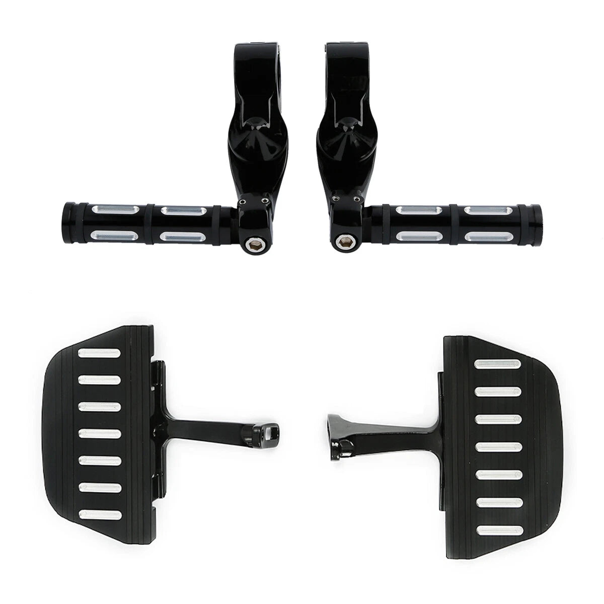 Rear Passenger Floorboard & Highway Foot Pegs for Harley Electra Glide (1993–2025)