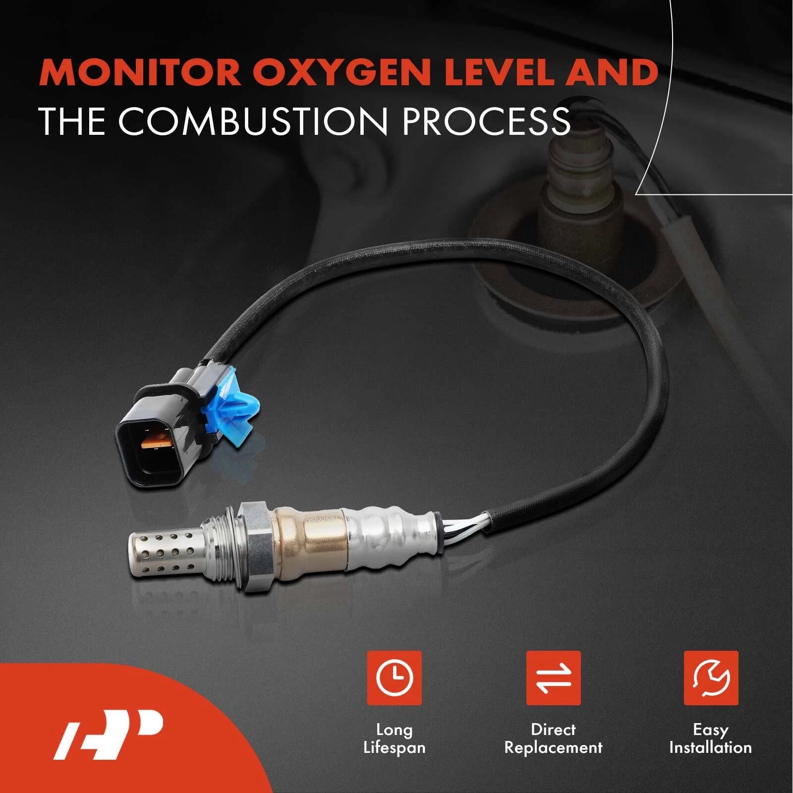 Downstream O2 Oxygen Sensor for Chevrolet Aveo/Aveo5, Pontiac G3 (2009â2011)