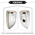 Set of 4 TPU Remote Key Fob Covers for BMW 3 4 5 6 7 Series