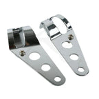 Headlight Mount Brackets Fork Ear 35mm-43mm for Harley Honda Suzuki