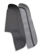 2X Front Door Panel Armrest Covers for Honda Odyssey (2005–2010) Gray PVC Leather