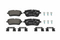 Set of 4 Rear Disc Brake Pads for Mercedes-Benz S550, S560 (2014–2020) 000420310564
